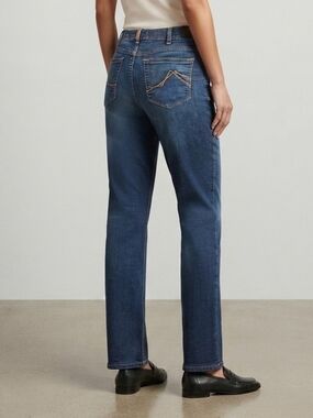Ariat Romana Straight Women's Jeans in Dark Blue Size 30R